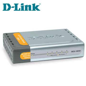 D-Link交换式集线器DES-1005DDES-1005D -