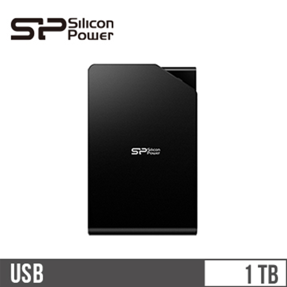 【1TB】Silicon Power 2.5吋 行動硬碟 S03(SP010TBPHDS03S3K)