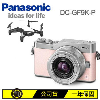 Panasonic GF9K可交換式鏡頭相機(粉紅色)