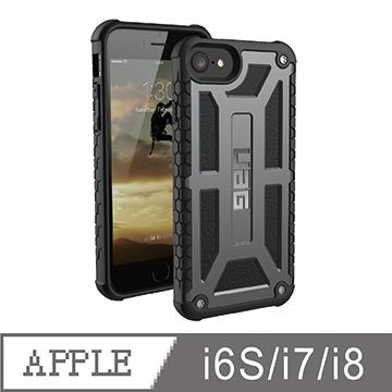 【iPhone 8 / 7】UAG 頂級版耐衝擊保護殼-黑金 IPH8/7-M-GR
