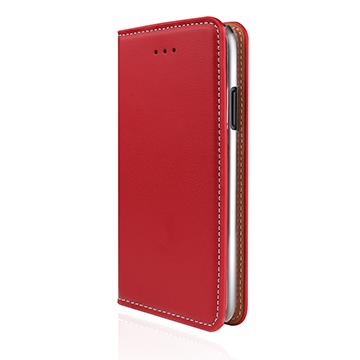 【iPhone X】JTLEGEND 設計師款側掀皮套 - 紅 設計側掀皮套-紅iX